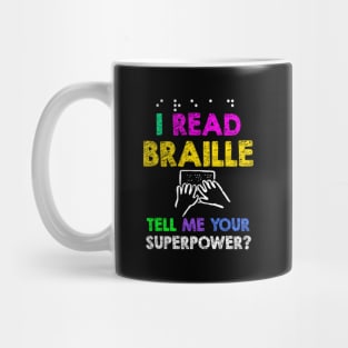 Read Braille Superpower Reader Mug